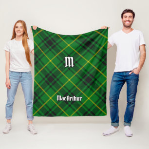 Couverture Polaire Clan MacArthur Tartan