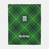 Couverture Polaire Clan MacArthur Tartan (Devant)