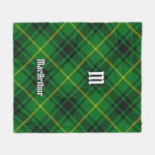 Couverture Polaire Clan MacArthur Tartan (Devant (Horizontal))