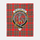 Couverture Polaire Clan MacBean moderne Tartan Plaid (Devant)