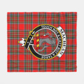Couverture Polaire Clan MacBean moderne Tartan Plaid (Devant (Horizontal))