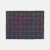 Couverture Polaire Clan MacDonald de Clanranald Tartan (Devant (Horizontal))