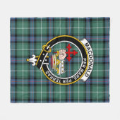 Couverture Polaire Clan MacDonald Des Îles Chasse Macdona Moderne (Devant (Horizontal))