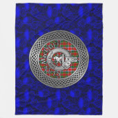 Couverture Polaire Clan MacDuff Crest & Tartan Knot (Devant)