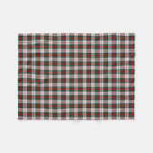 Couverture Polaire Clan MacDuff robe Tartan Scottish Plaid Motif (Devant (Horizontal))