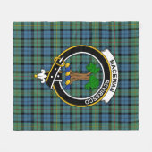 Couverture Polaire Clan MacEwan Ancient Tartan Plaid (Devant (Horizontal))