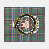 Couverture Polaire Clan MacFarlane à la recherche de Tartan moderne (Devant (Horizontal))