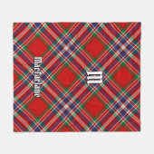 Couverture Polaire Clan MacFarlane Red Tartan (Devant (Horizontal))