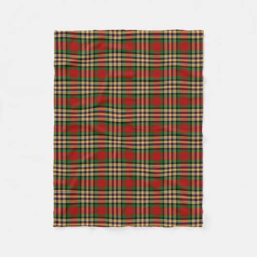 Couverture Polaire Clan MacGill Tartan (Devant)