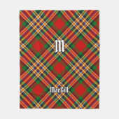 Couverture Polaire Clan MacGill Tartan Fleece Blanket (Devant)