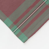 Couverture Polaire Clan MacGregor Chasse Ancienne Tartan Plaid (Coin)