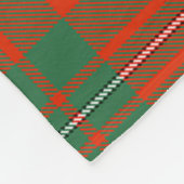 Couverture Polaire Clan MacGregor Plaid Tartan Ancien (Coin)