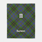 Couverture Polaire Clan MacInnes Tartan (Devant)