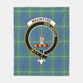 Couverture Polaire Clan MacIntyre Chasse Ancien Tartan Plaid (Devant)