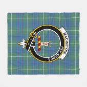 Couverture Polaire Clan MacIntyre Chasse Ancien Tartan Plaid (Devant (Horizontal))
