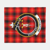 Couverture Polaire Clan MacIntyre moderne Tartan Plaid (Devant (Horizontal))