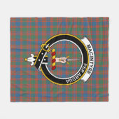 Couverture Polaire Clan MacIntyre Tartan Plaid Ancien (Devant (Horizontal))
