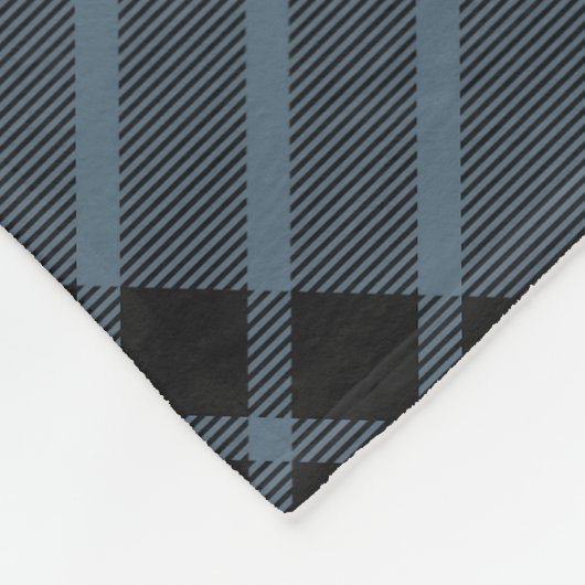 Couverture Polaire Clan MacKay Blue Tartan (Coin)