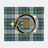 Couverture Polaire Clan MacKenzie Robe Tartan antique Plaid (Devant (Horizontal))