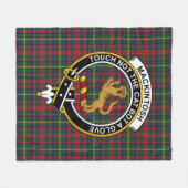 Couverture Polaire Clan MacKintosh Chasse Tartan moderne Plaid (Devant (Horizontal))