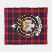 Couverture Polaire Clan MacLachlan Tartan moderne Plaid (Devant (Horizontal))