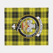 Couverture Polaire Clan MacLachlan Tartan Plaid (Devant (Horizontal))