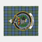 Couverture Polaire Clan MacLaren Ancient Tartan Plaid (Devant (Horizontal))