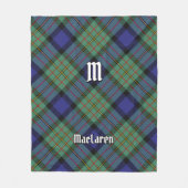 Couverture Polaire Clan MacLaren Tartan Fleece Blanket (Devant)