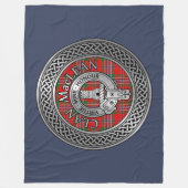 Couverture Polaire Clan MacLean Crest & Tartan Knot Blanket (Devant)