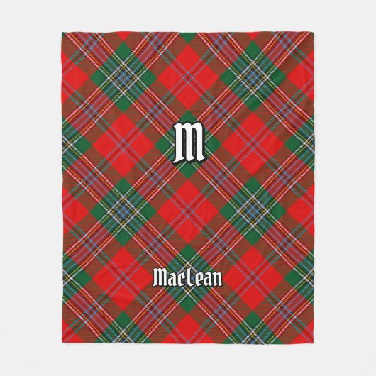Couverture Polaire Clan MacLean Tartan (Devant)