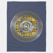 Couverture Polaire Clan MacLeod Crest & Tartan Knot Blanket (Devant)