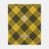 Couverture Polaire Clan Macleod de Lewis Tartan (Devant)