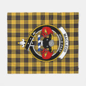 Couverture Polaire Clan MacLeod de Lewis Tartan Plaid antique (Devant (Horizontal))