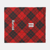 Couverture Polaire Clan Macleod de Raasay Tartan (Devant (Horizontal))