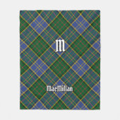 Couverture Polaire Clan MacMillan Chasse Tartan (Devant)