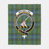Couverture Polaire Clan MacMillan Chasse Tartan antique Plaid (Devant)