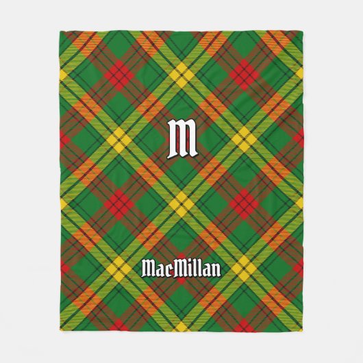 Couverture Polaire Clan MacMillan Tartan (Devant)