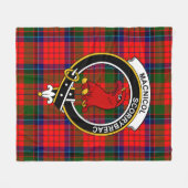 Couverture Polaire Clan MacNicol Tartan Plaid (Devant (Horizontal))