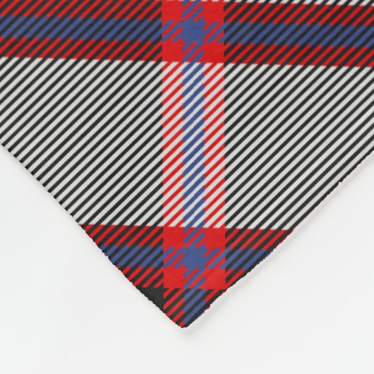 Couverture Polaire Clan MacPherson Chasse Tartan Fleece Blanket (Coin)