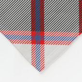 Couverture Polaire Clan MacPherson Crest sur la chasse Tartan (Coin)