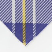 Couverture Polaire Clan MacPherson robe bleu Tartan Fleece Blanket (Coin)