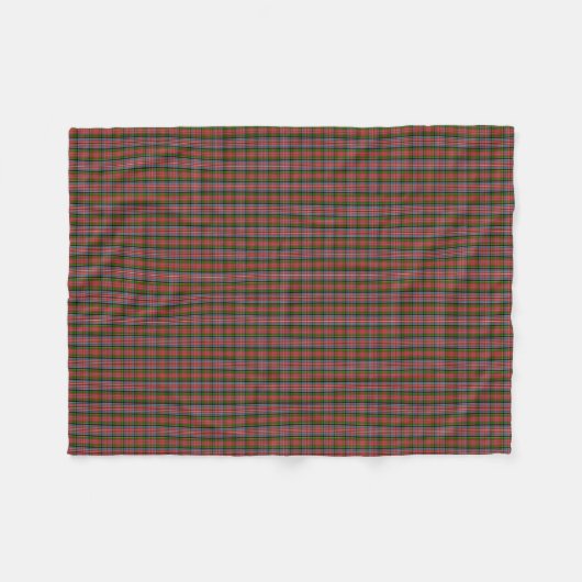 Couverture Polaire Clan MacPherson Tartan (Devant (Horizontal))