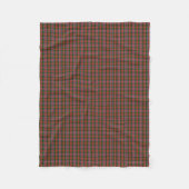 Couverture Polaire Clan MacPherson Tartan (Devant)