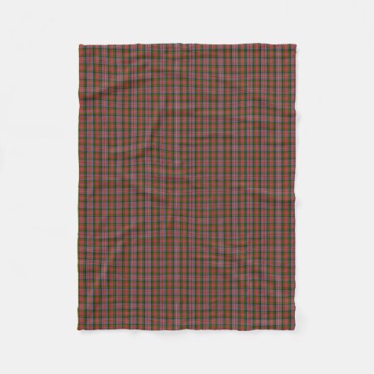 Couverture Polaire Clan MacPherson Tartan (Devant)