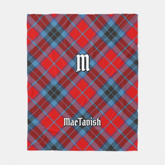 Couverture Polaire Clan MacTavish Tartan (Devant)