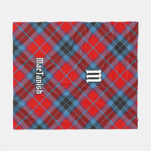 Couverture Polaire Clan MacTavish Tartan (Devant (Horizontal))