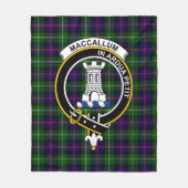 Couverture Polaire Clan Malcolm Moderm Tartan Plaid (Devant)