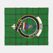 Couverture Polaire Clan Mar Tribe Tartan Plaid (Devant (Horizontal))