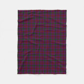 Couverture Polaire Clan Montgomery Tartan Purple Plaid (Devant)