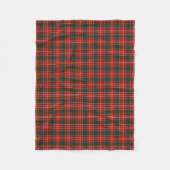 Couverture Polaire Clan Ogilvie Tartan Scottish Plaid Motif (Devant)